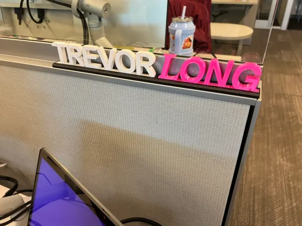 3D Name Tag